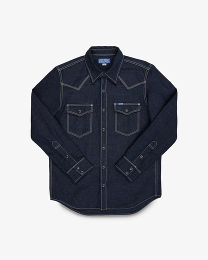 Iron Heart - Ihsh-444-IND 7oz Cotton/Linen Chambray
