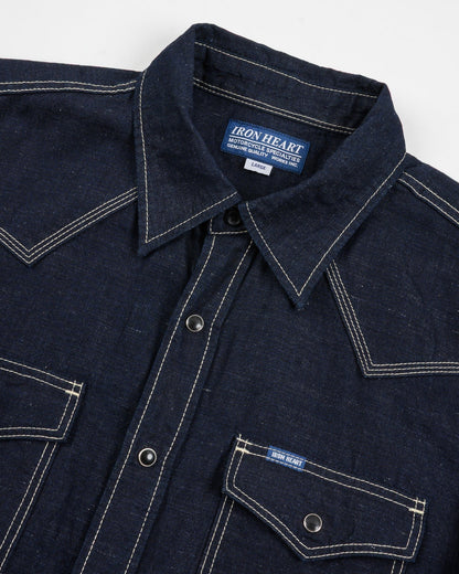 Iron Heart - Ihsh-444-IND 7oz Cotton/Linen Chambray