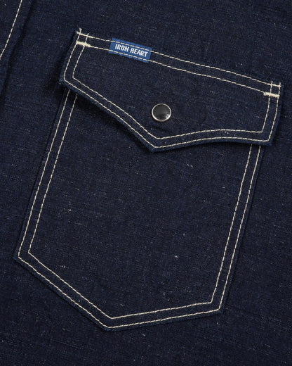 Iron Heart - Ihsh-444-IND 7oz Cotton/Linen Chambray