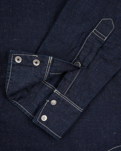 Iron Heart - Ihsh-444-IND 7oz Cotton/Linen Chambray