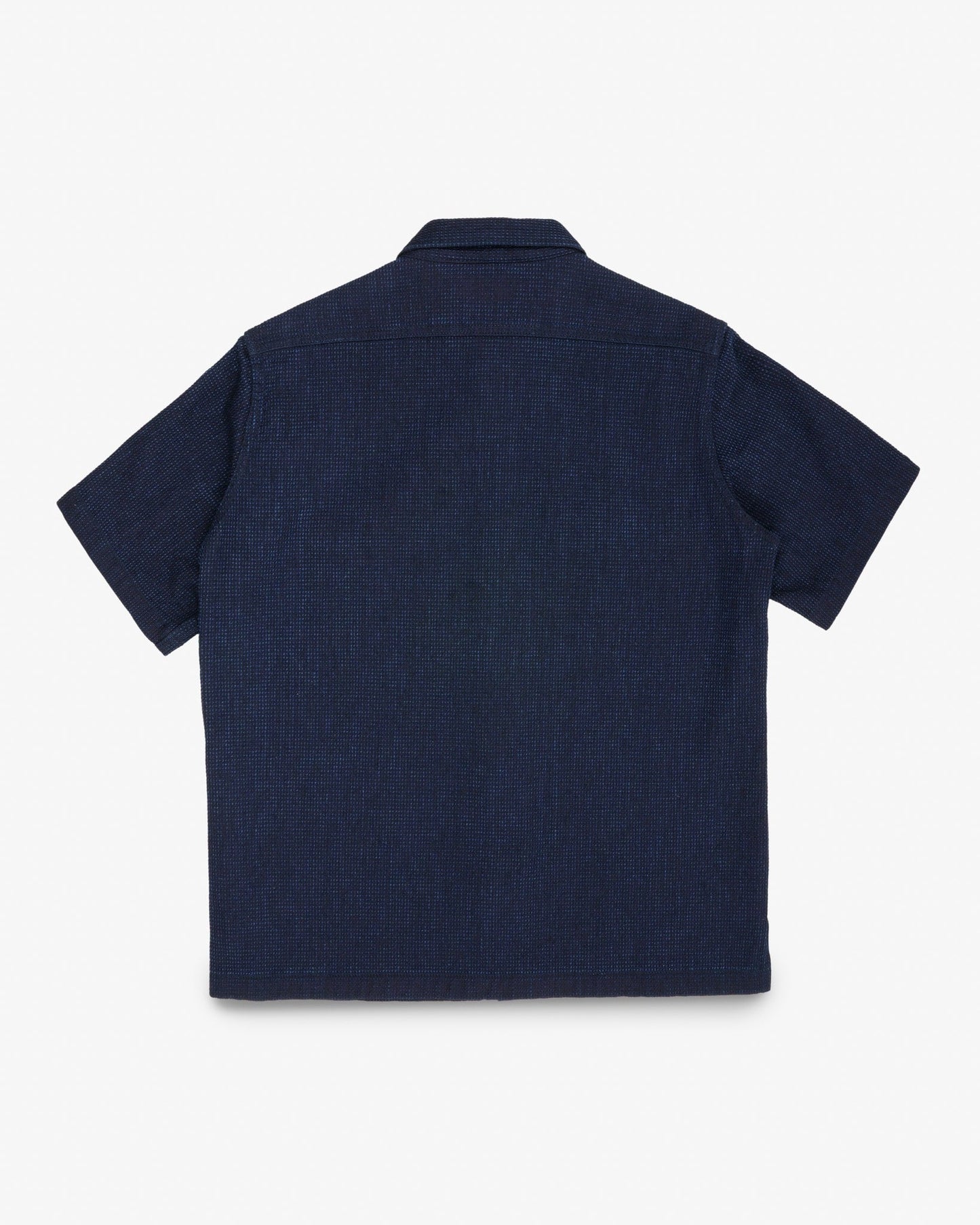 Iron Heart - Ihsh-445 Dobby Cloth Short Sleeve Mechanic Shirt - Indigo
