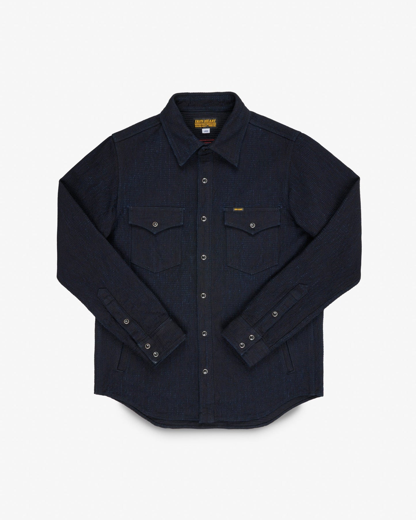 Iron Heart - Ihsh-437 Indigo Dobby CPO