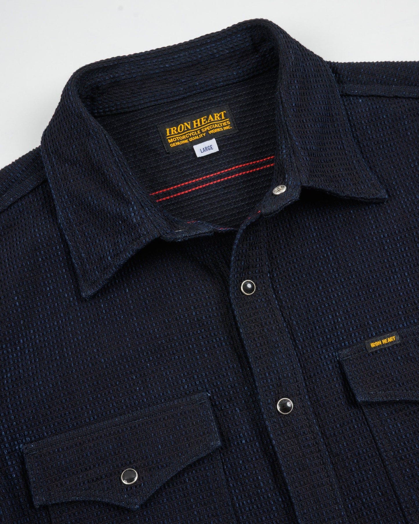 Iron Heart - Ihsh-437 Indigo Dobby CPO