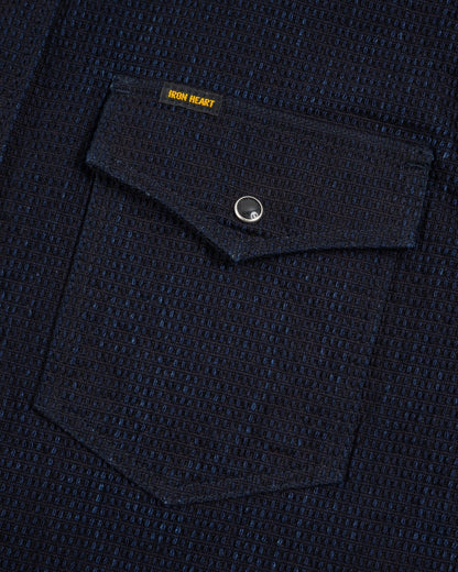 Iron Heart - Ihsh-437 Indigo Dobby CPO