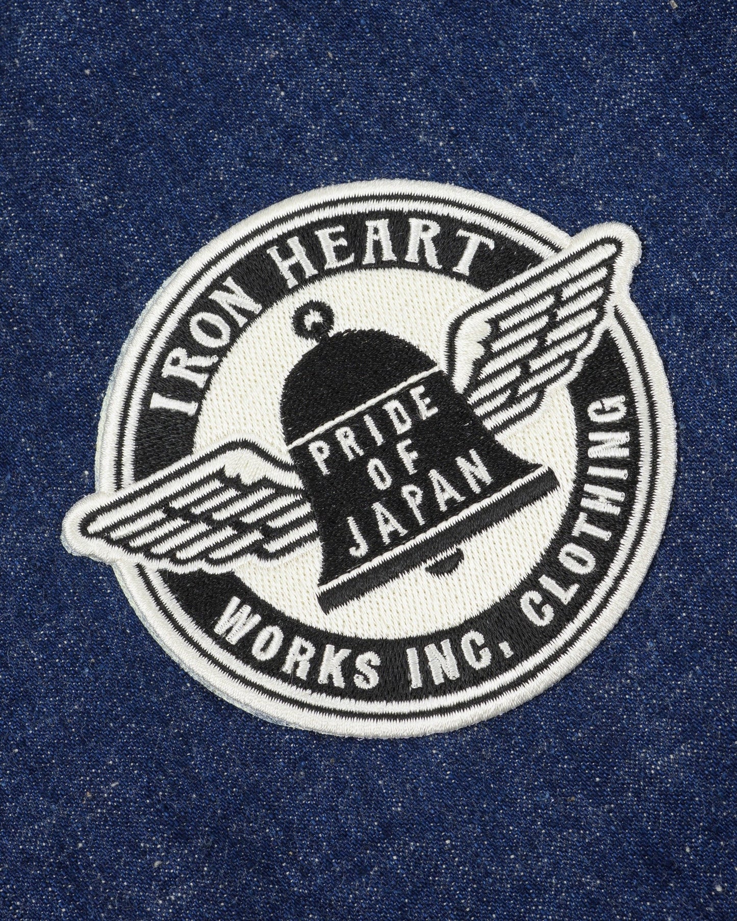 Iron Heart - IHJ-161 Neppy Selvedge Denim Coach Jacket - Indigo