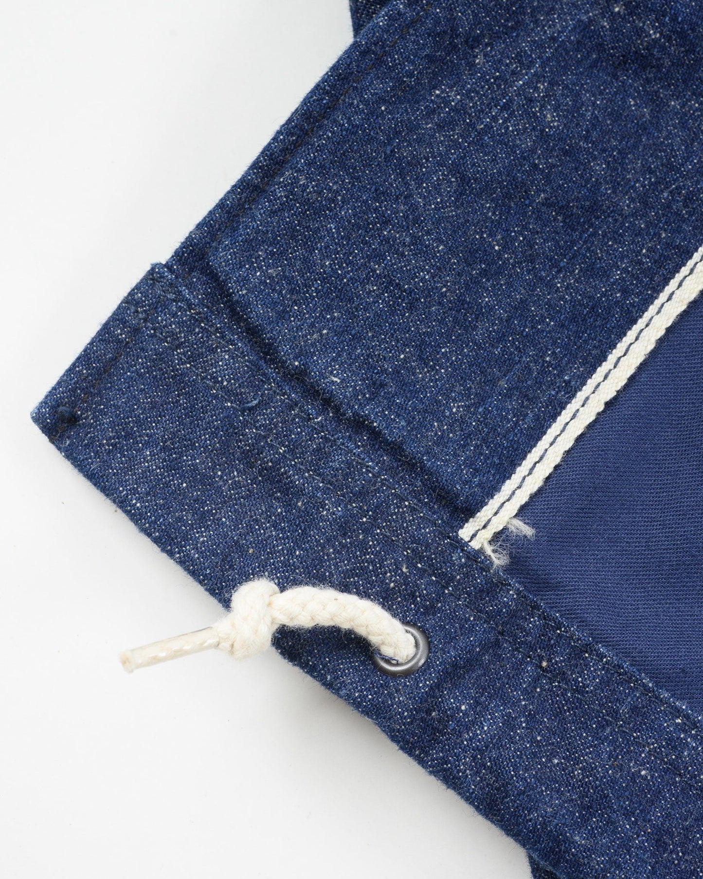 Iron Heart - IHJ-161 Neppy Selvedge Denim Coach Jacket - Indigo