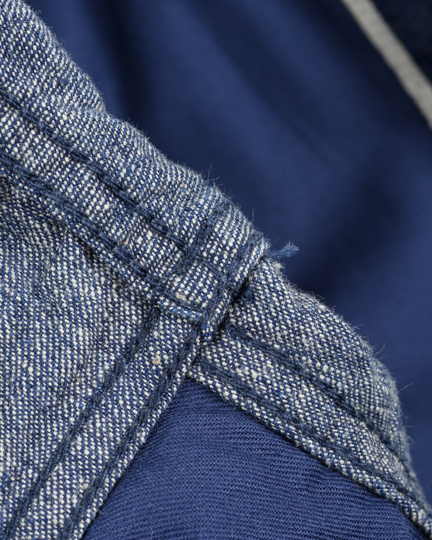 Iron Heart - IHJ-161 Neppy Selvedge Denim Coach Jacket - Indigo