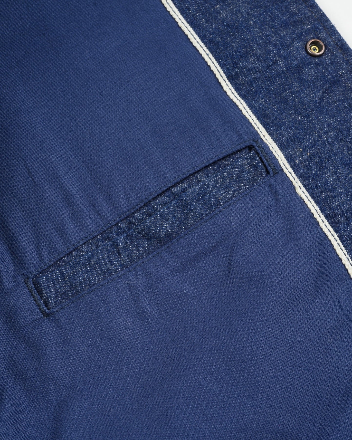 Iron Heart - IHJ-161 Neppy Selvedge Denim Coach Jacket - Indigo