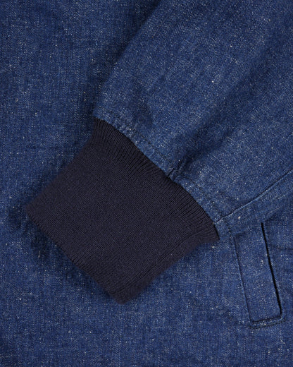 Iron Heart - IHJ-161 Neppy Selvedge Denim Coach Jacket - Indigo