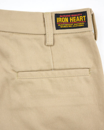 Iron Heart - 730 12oz Regular Chino Khaki