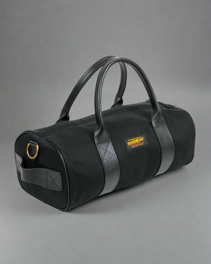 Iron Heart - Ihe-24 Blk Denim Duffel Back