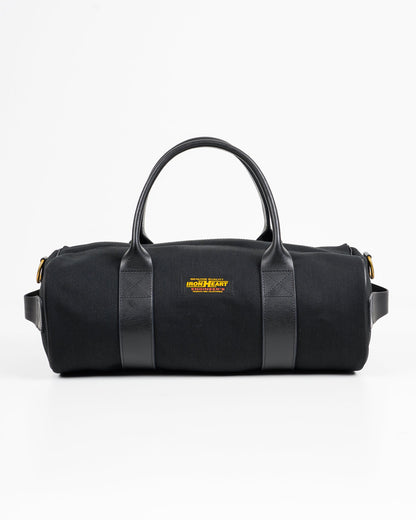 Iron Heart - Ihe-24 Blk Denim Duffel Back