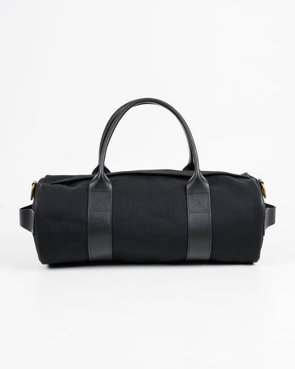 Iron Heart - Ihe-24 Blk Denim Duffel Back