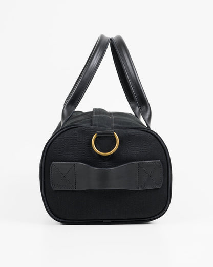 Iron Heart - Ihe-24 Blk Denim Duffel Back