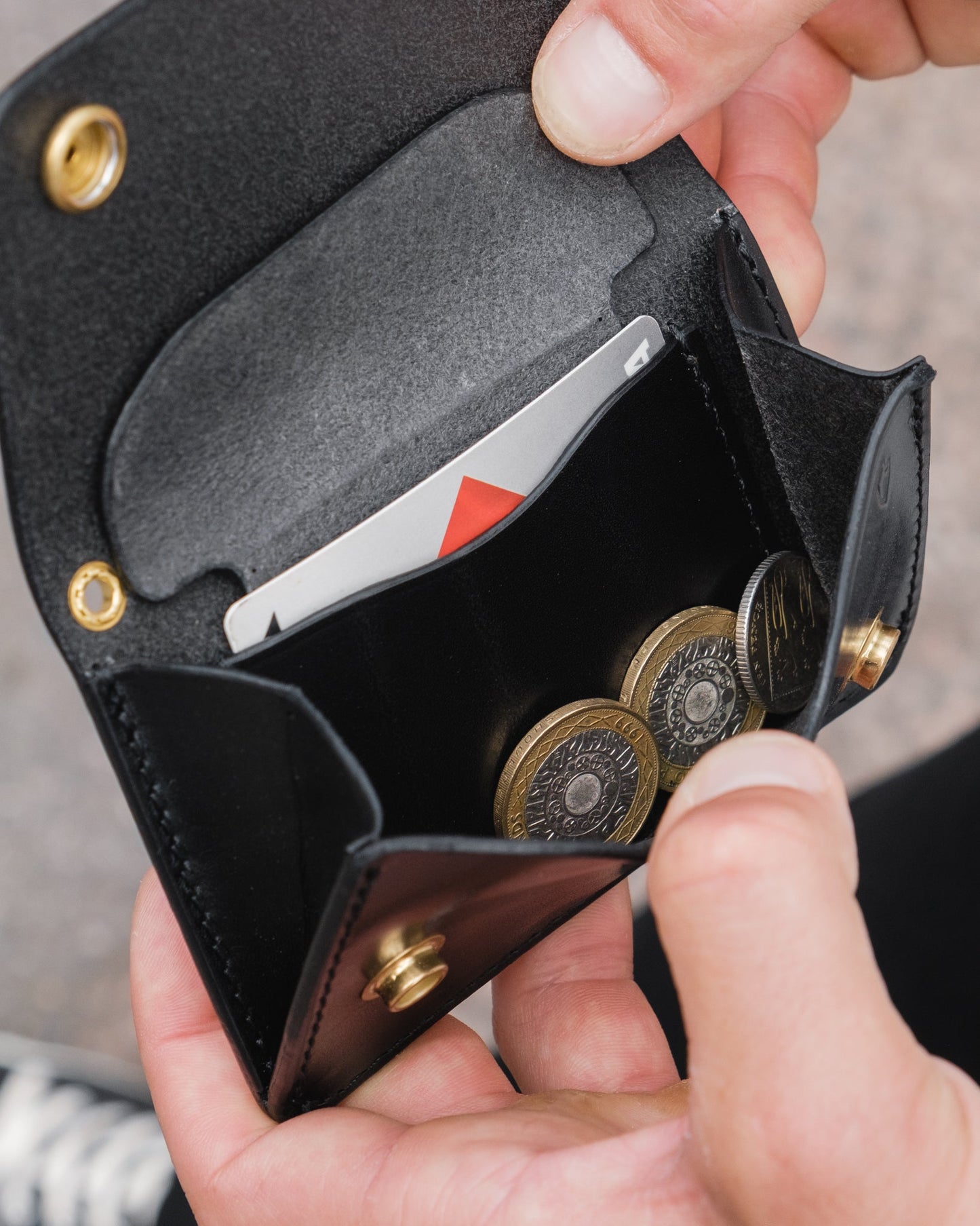 Iron Heart - IHG-086-BLK Mini Trucker Wallet