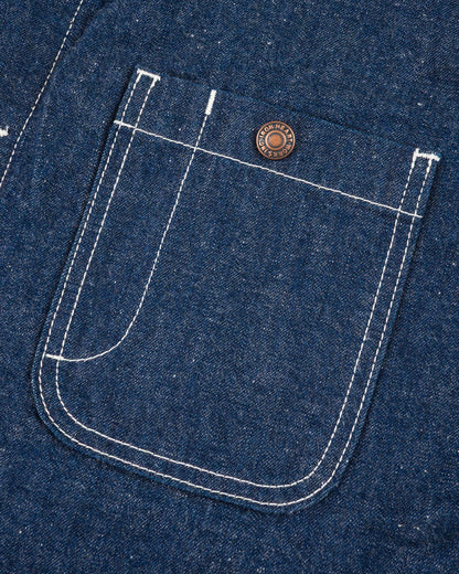 Iron Heart - IHJ-149-IND Denim Blanket Lined Chore Jacket