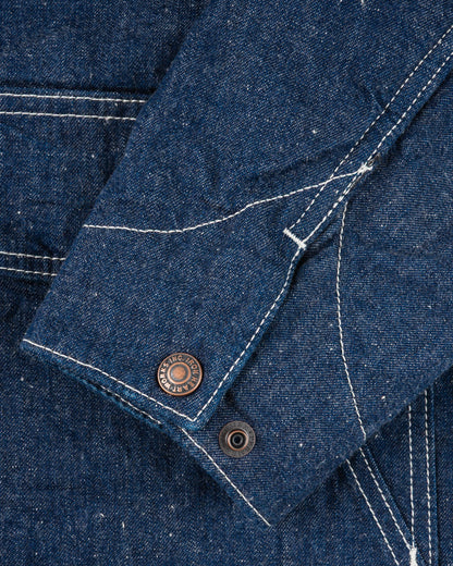 Iron Heart - IHJ-149-IND Denim Blanket Lined Chore Jacket