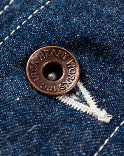 Iron Heart - IHJ-149-IND Denim Blanket Lined Chore Jacket