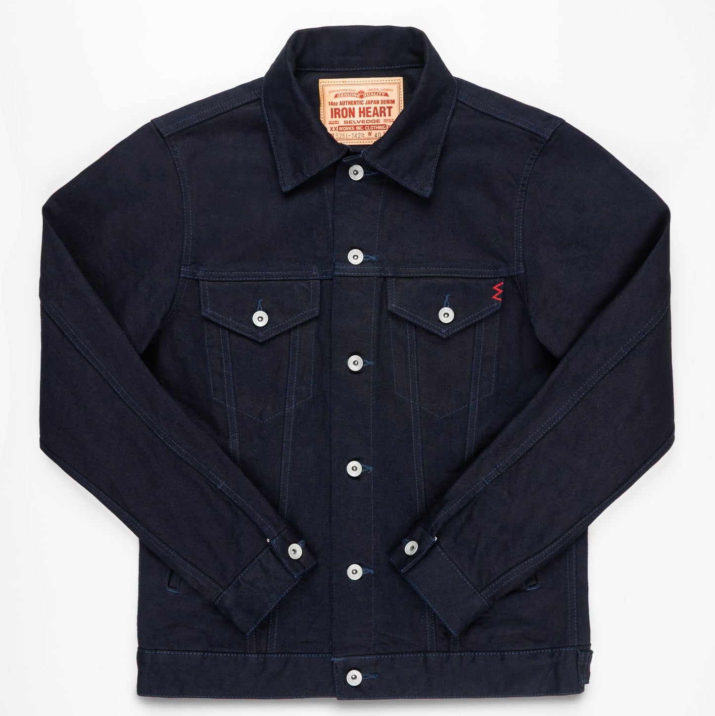 Iron Heart - IH526J-14ib 14oz Indigo/Black
