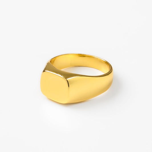 OGL - Obbi Good Label Brass Signet Ring