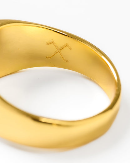 OGL - Obbi Good Label Brass Signet Ring