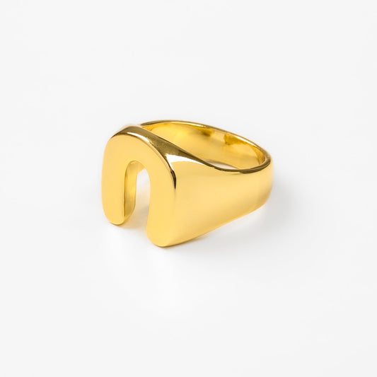 OGL - Obbi Good Label Brass Horseshoe Ring