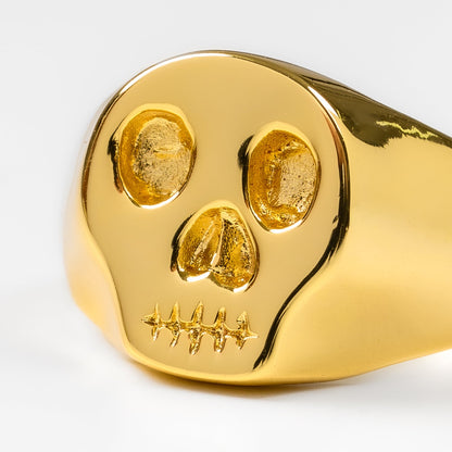 OGL - Obbi Good Label Brass Skull Ring