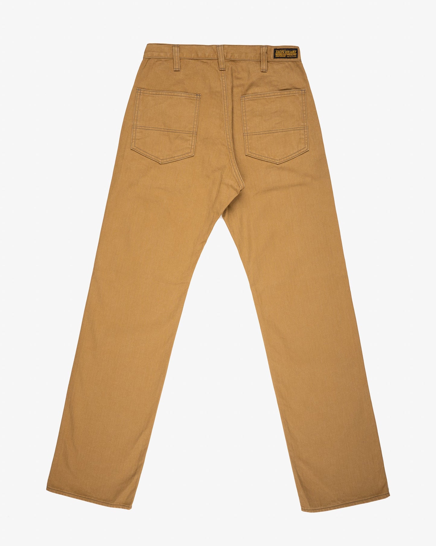Iron Heart - IH-748 10oz Herringbone Pants - Brown