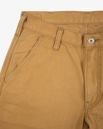 Iron Heart - IH-748 10oz Herringbone Pants - Brown