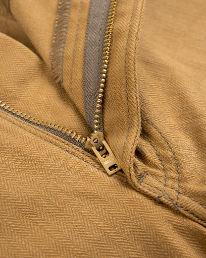 Iron Heart - IH-748 10oz Herringbone Pants - Brown