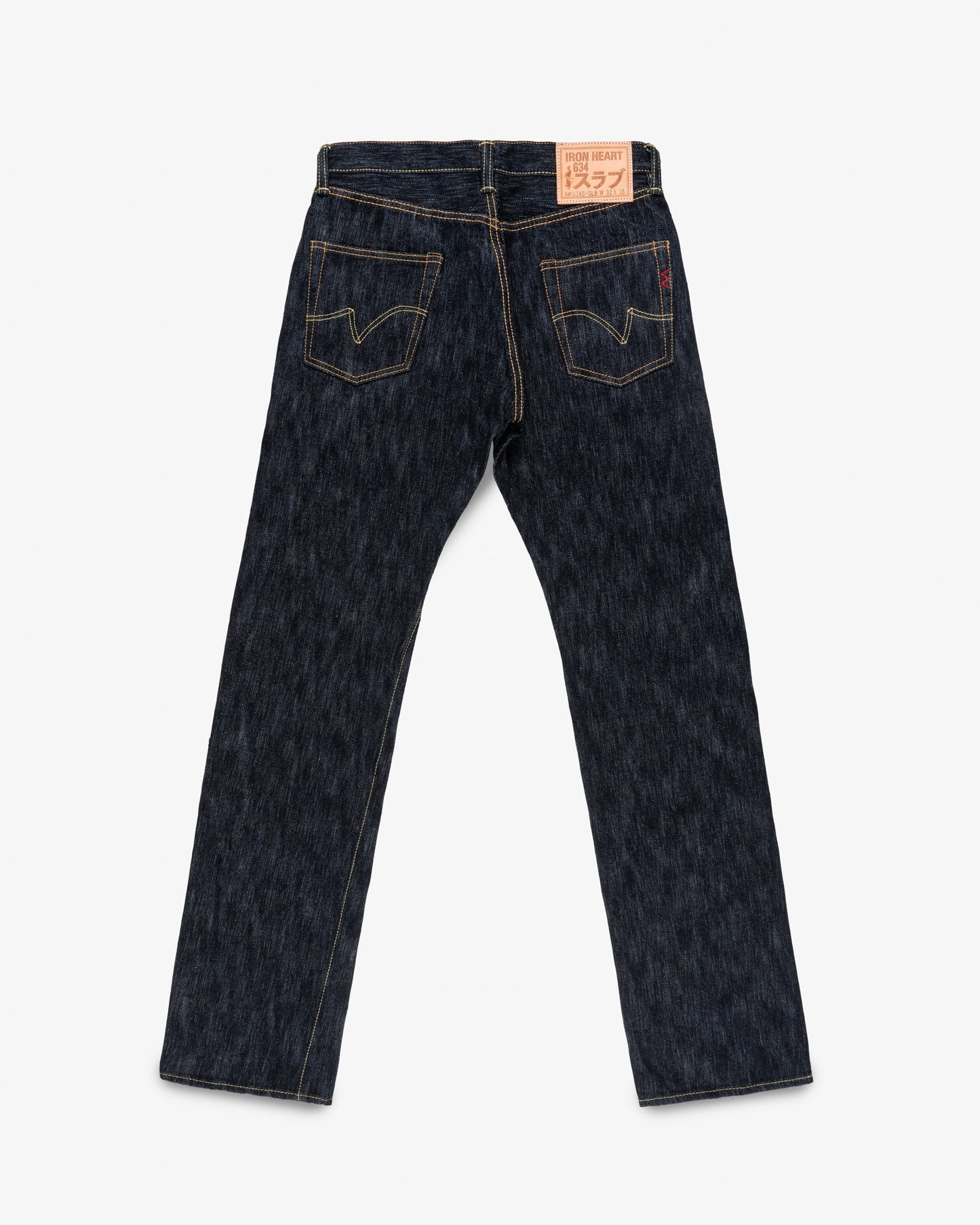Iron Heart - 634- SLB Straight cut 16oz Slubby