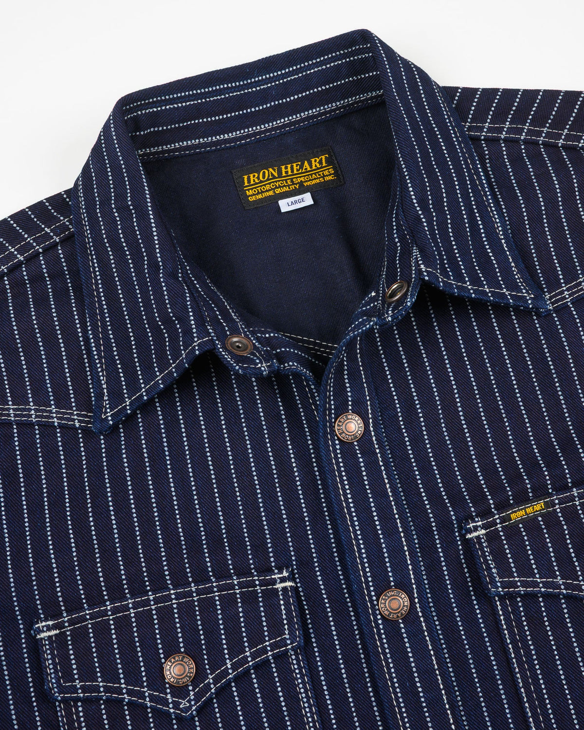 Iron Heart - Ihsh-227 Indigo Wabash