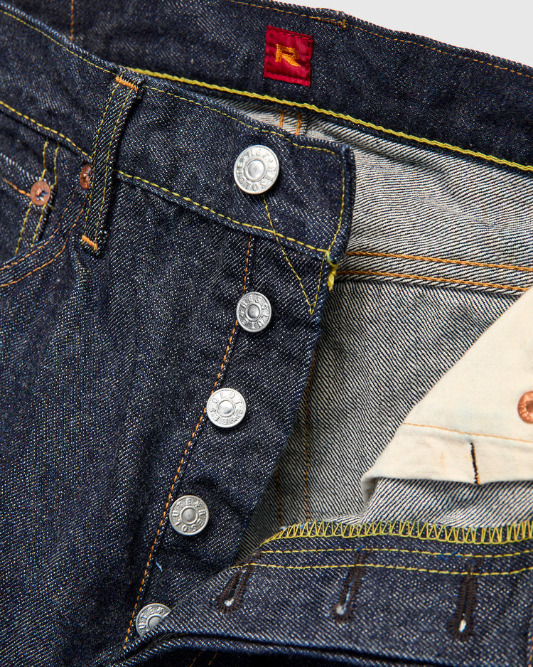 Resolute - 711 "XX Model" 13.5oz Rinsed Selvedge - Semi Wide Straight Fit