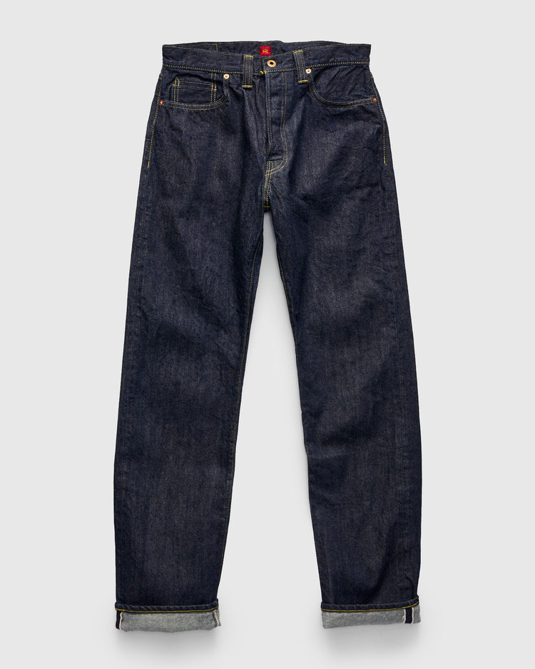 Resolute - 714 "WWII Model" 13.5oz Rinsed Selvedge - Straight Fit