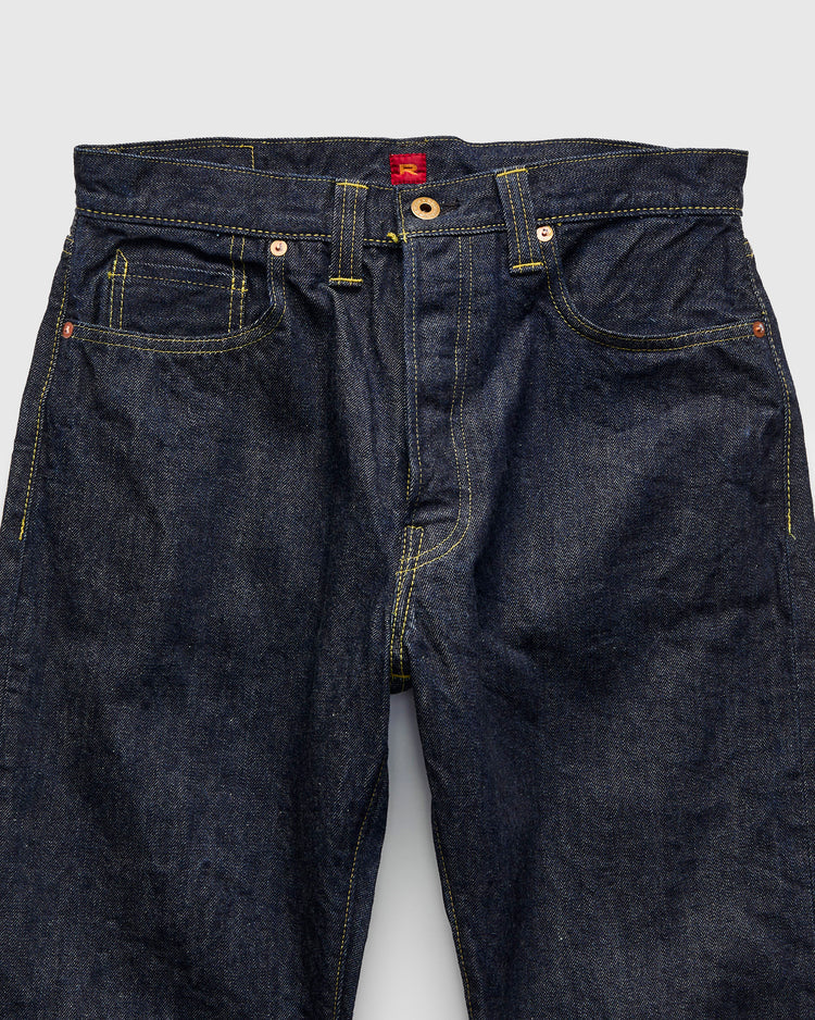Resolute - 714 "WWII Model" 13.5oz Rinsed Selvedge - Straight Fit