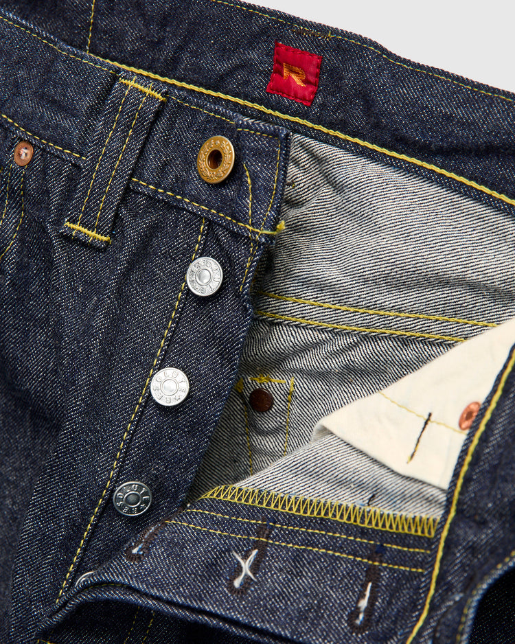 Resolute - 714 "WWII Model" 13.5oz Rinsed Selvedge - Straight Fit