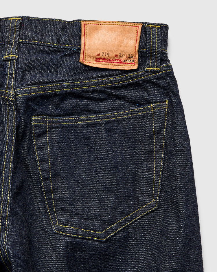Resolute - 714 "WWII Model" 13.5oz Rinsed Selvedge - Straight Fit