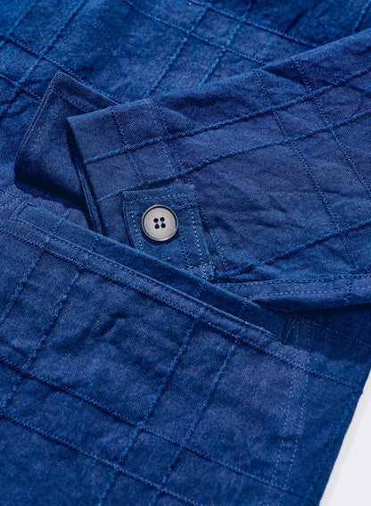 Samurai Jeans - SJSJK26-ARS Indigo Sashiko Jacket