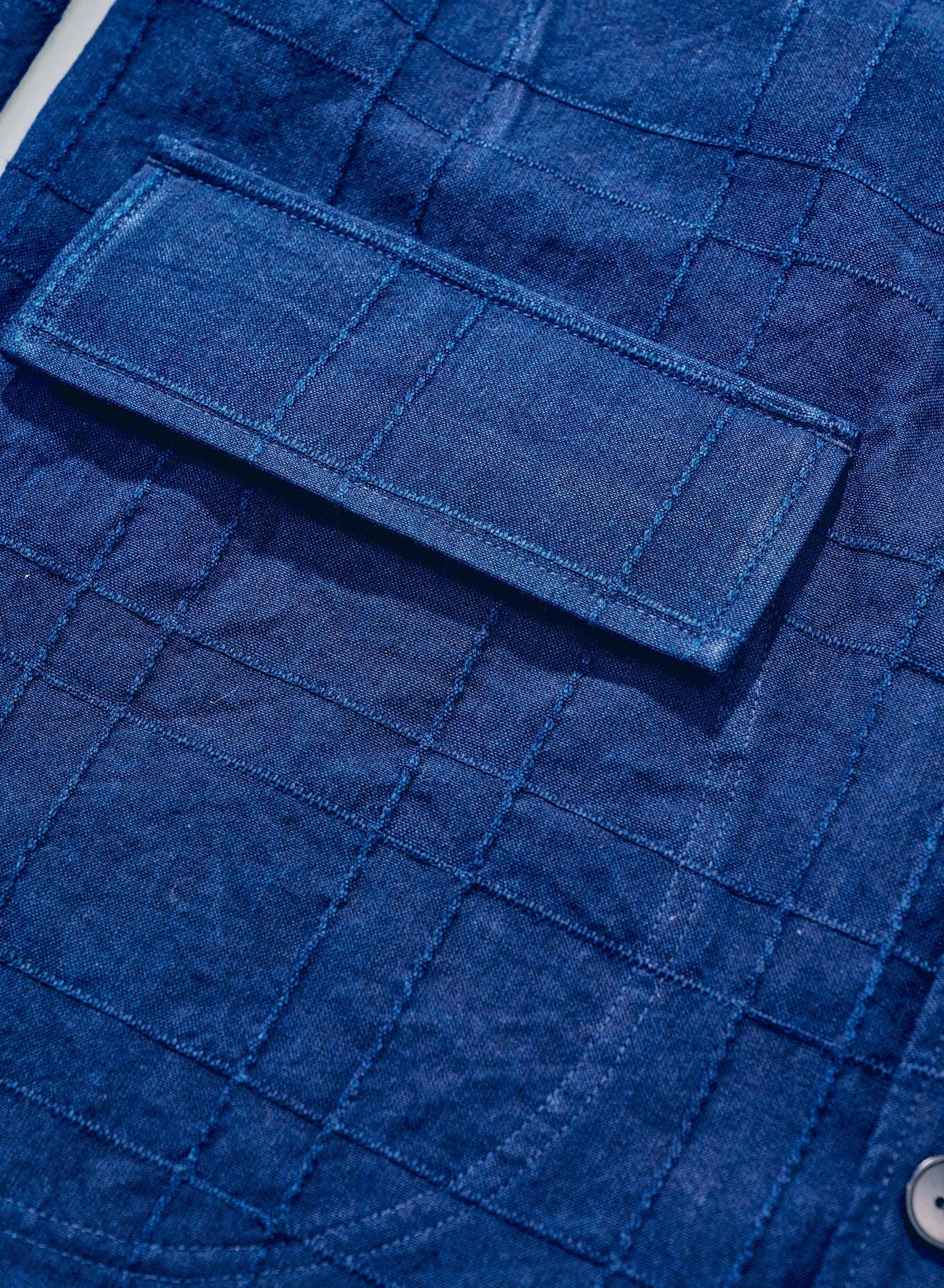 Samurai Jeans - SJSJK26-ARS Indigo Sashiko Jacket