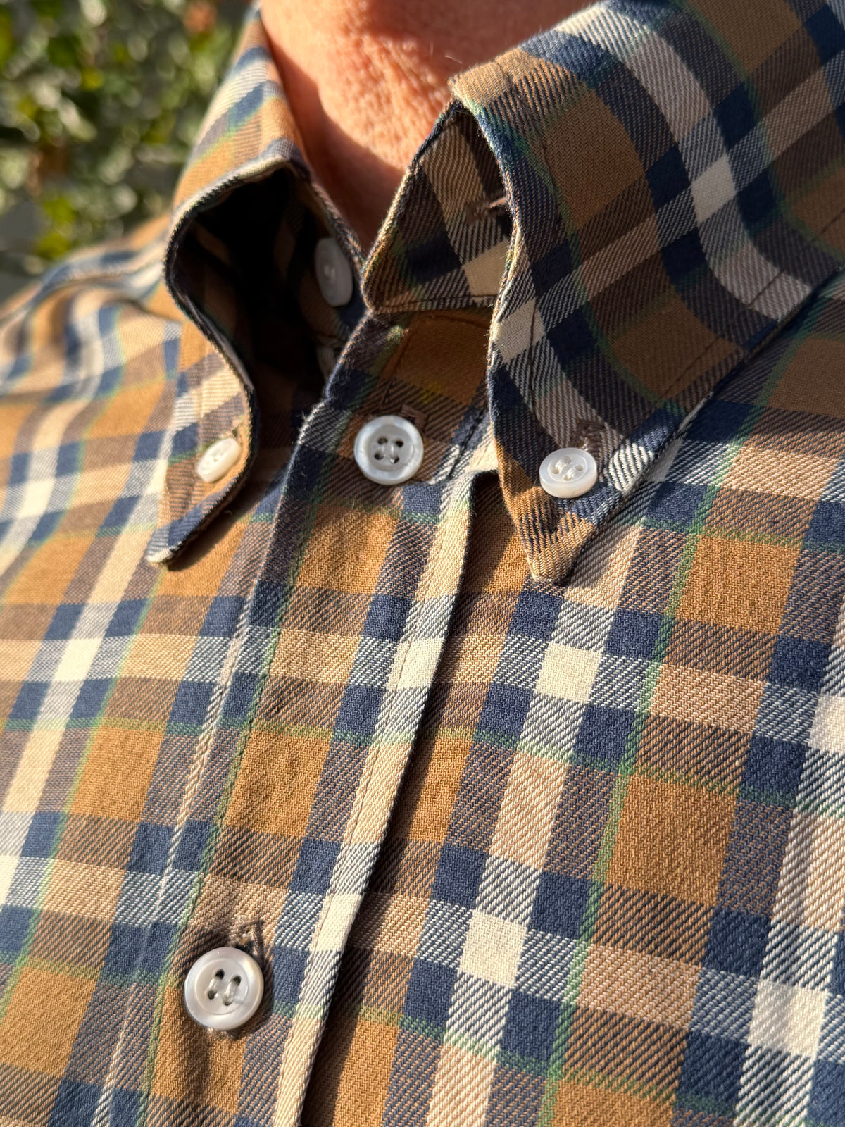 Mikkel Rude - Checked Shirt Brown Button Down