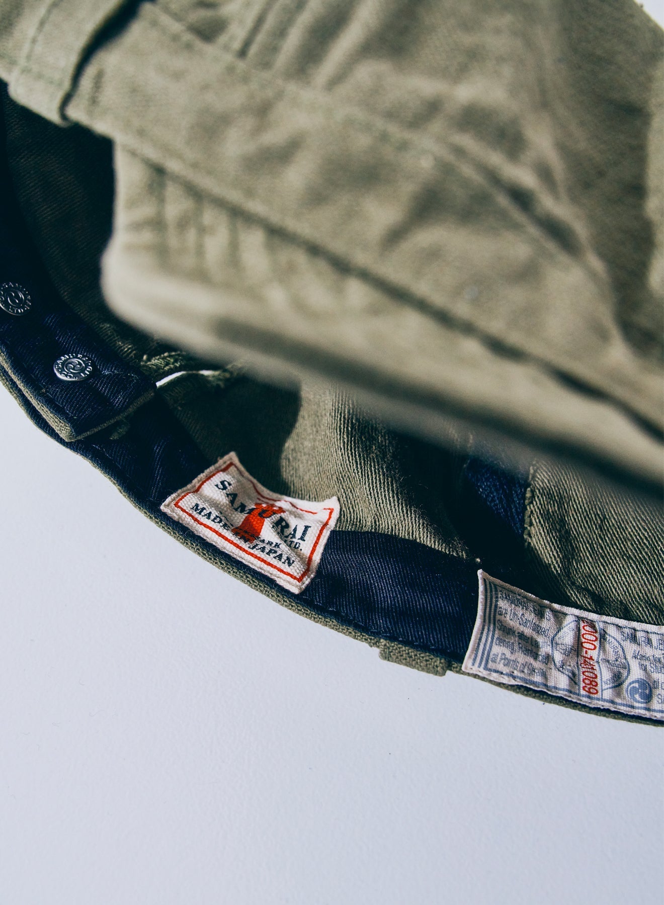 Samurai Jeans - SJ201WC-52BP (15oz Back Satin Work Cap)