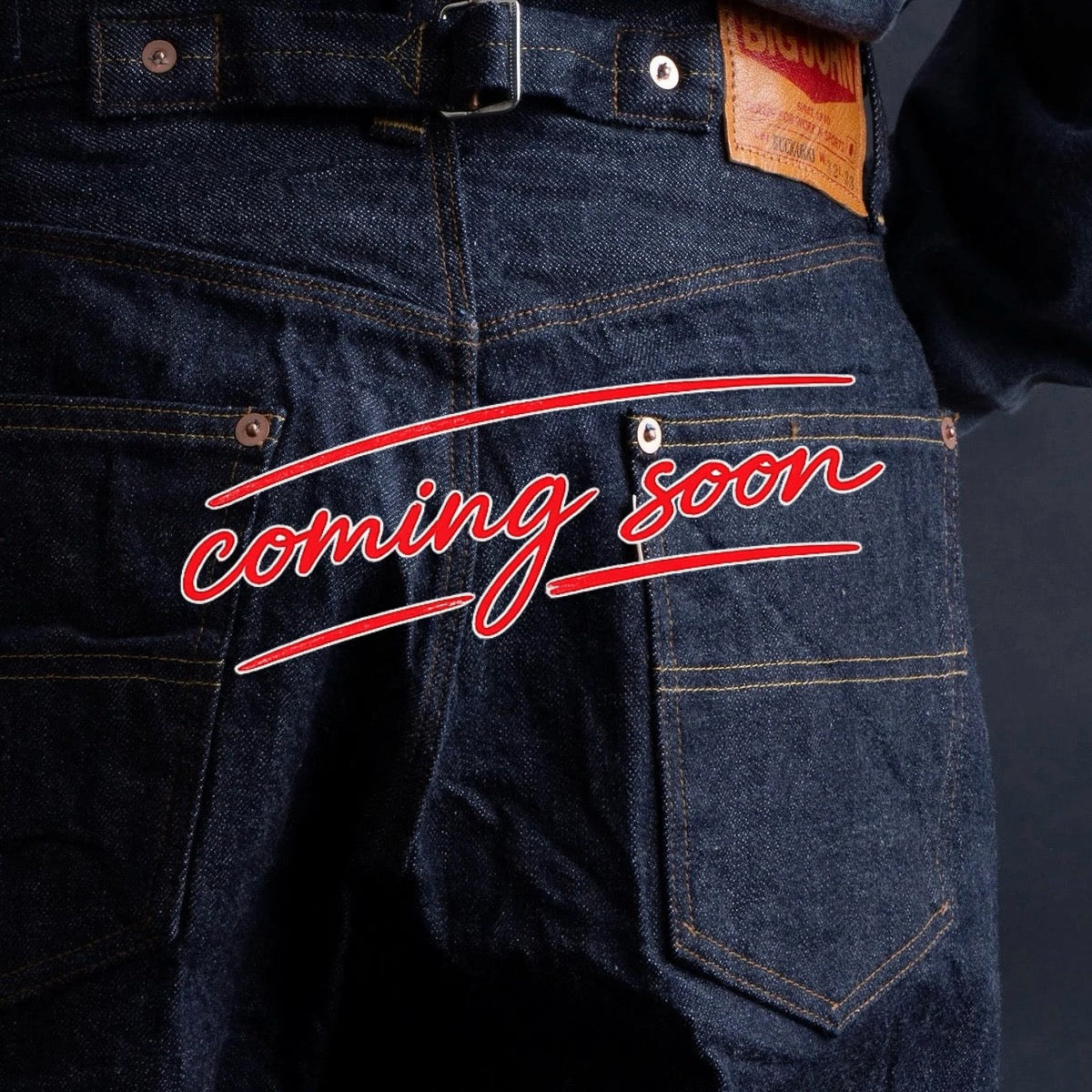 BIG JOHN - M103J-001-Indigo Buckaroo