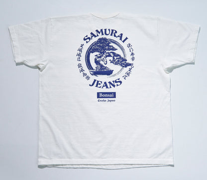 Samurai Jeans - SJST25-104L Bonsai Tee White