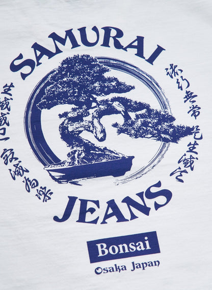 Samurai Jeans - SJST25-104L Bonsai Tee White