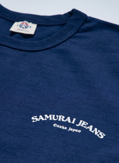 Samurai Jeans - SJST25-104L Bonsai Tee Navy