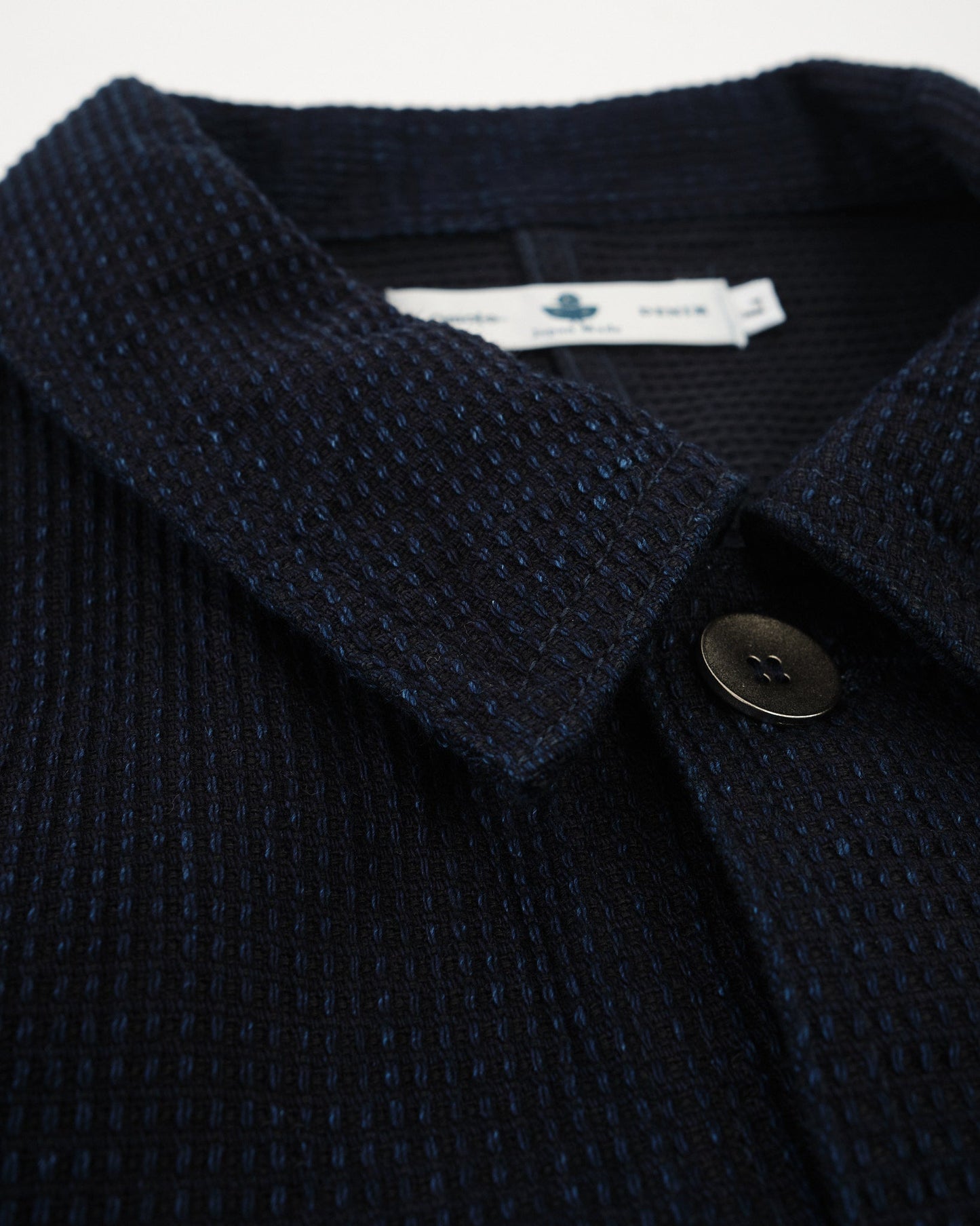 Omoto Denim - 3720 12oz Cube Sashiko Chore Jacket