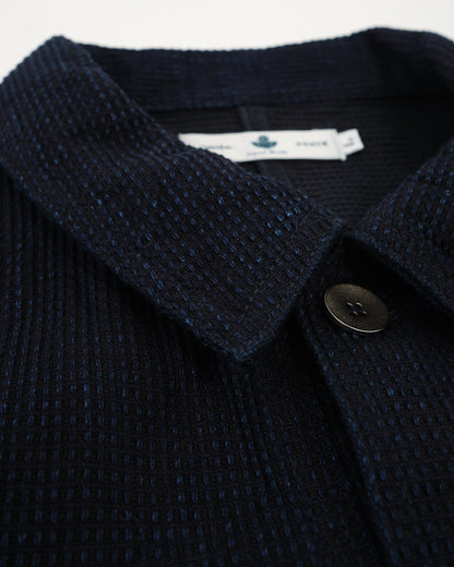 Omoto Denim - 3720 12oz Cube Sashiko Chore Jacket