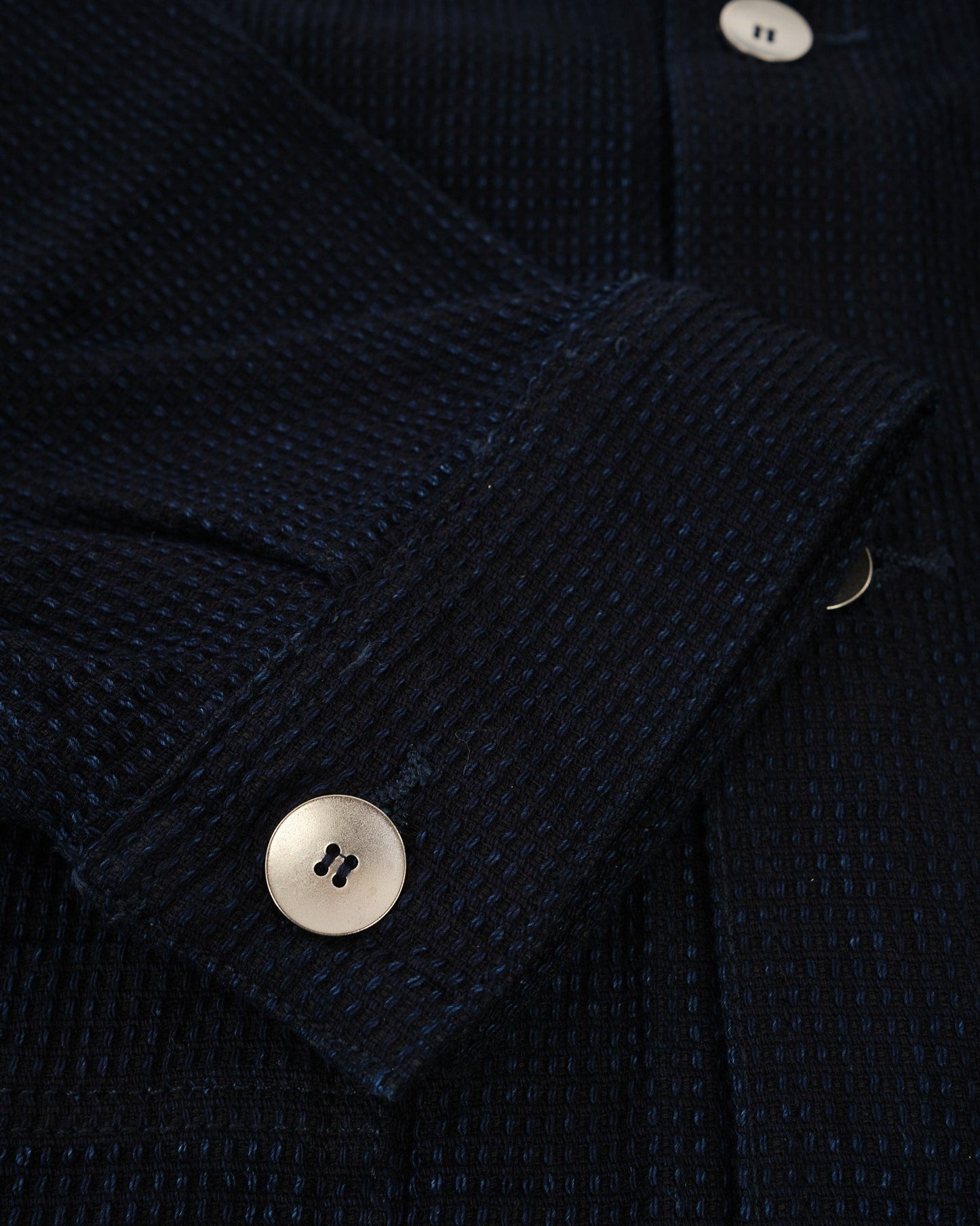 Omoto Denim - 3720 12oz Cube Sashiko Chore Jacket