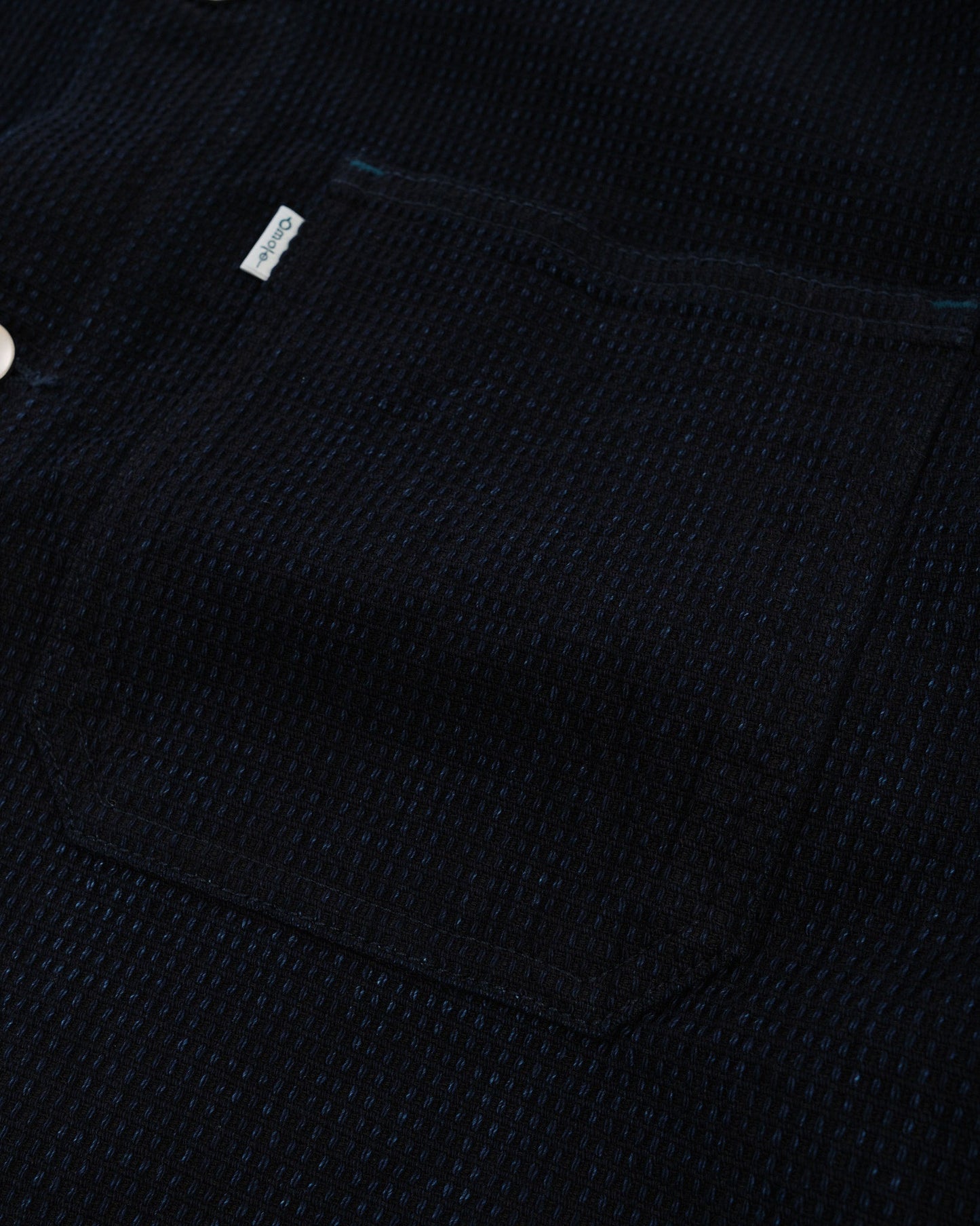 Omoto Denim - 3720 12oz Cube Sashiko Chore Jacket