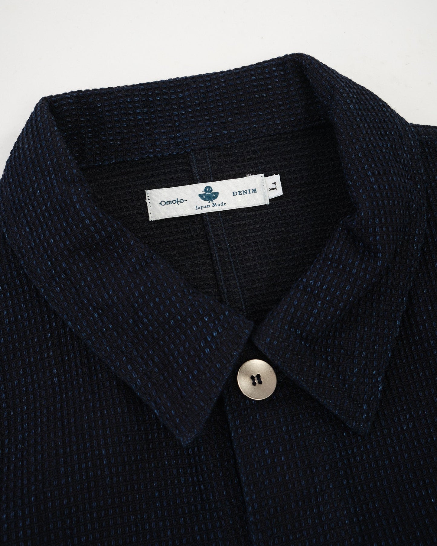 Omoto Denim - 3720 12oz Cube Sashiko Chore Jacket